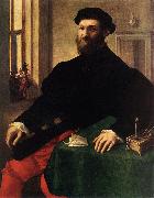 CAMPI, Giulio Portrait of a Man  iey oil painting